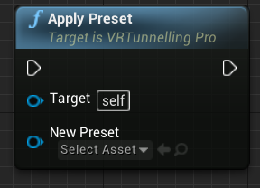 Apply Preset